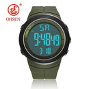 Digital Watches for Men Black Waterproof Tactical Wristwatch Big Dial Waterproof Electronic Led Military Clocks Alarm Stopwatch