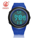 Digital Watches for Men Black Waterproof Tactical Wristwatch Big Dial Waterproof Electronic Led Military Clocks Alarm Stopwatch