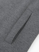 Autumn Winter New Zipper Fleece Hooded Coat Casual Men Women Plus Size Loose Pullover Fashion Raglan Sleeves Sweatshirt Top
