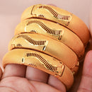 24k Dubai Gold Color Bangles for Women Dubai Bride Wedding Ethiopian Bracelet Africa Bangle Arab Jewelry Charm Bracelet  Jewelry