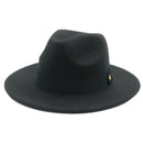 Fedora Hat Women Winter Hats for Women Ribbon Band Men's Hat Wide Brim Classic Beige Wedding Church Bowler New Cap chapeau femme