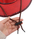 Caps Cool Men Bucket Hat Knight Hat Sun Protection Caps Wide Brim PU Leather Sunscreen Caps Western Cowboy Hats Summer Sun Hats
